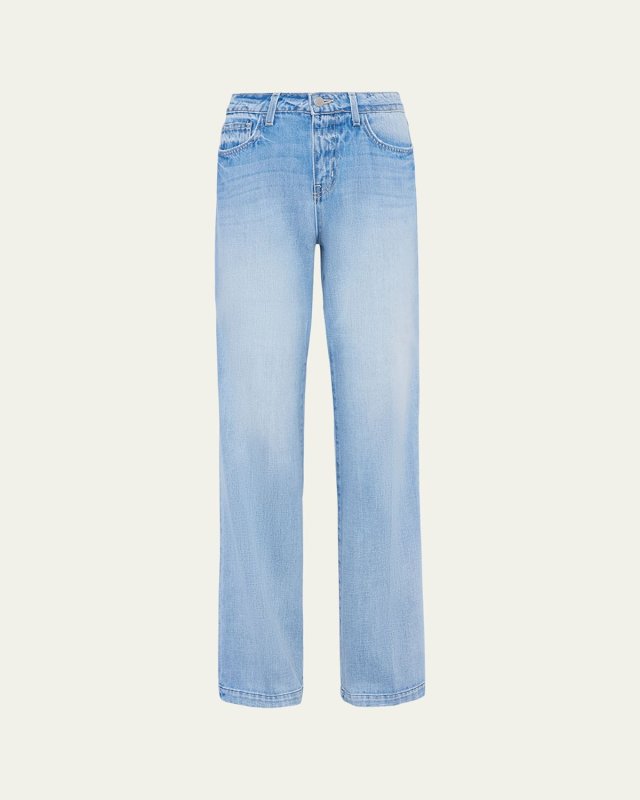 Clayton High-Rise Wide-Leg Jeans